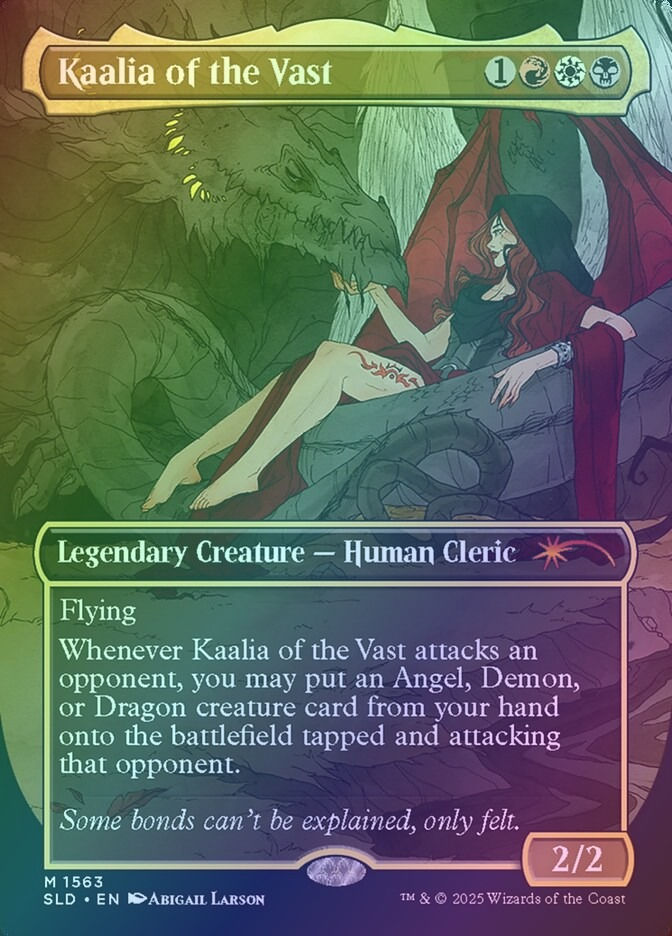Kaalia of the Vast (SLD) (1563) / Borderless / Foil