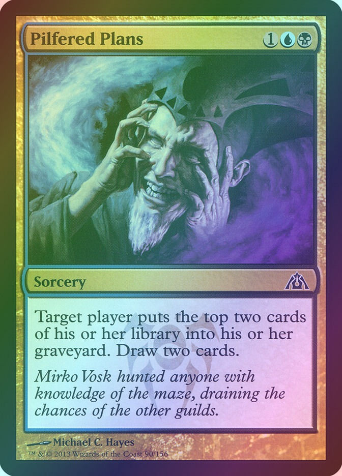 Pilfered Plans (DGM) (90) / Foil