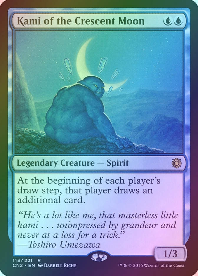 Kami of the Crescent Moon (CN2) (113) / Foil