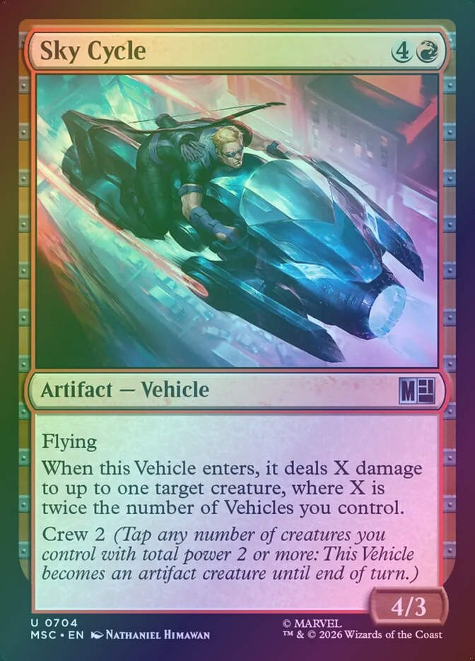 Sky Cycle (MSC) (704) / Foil