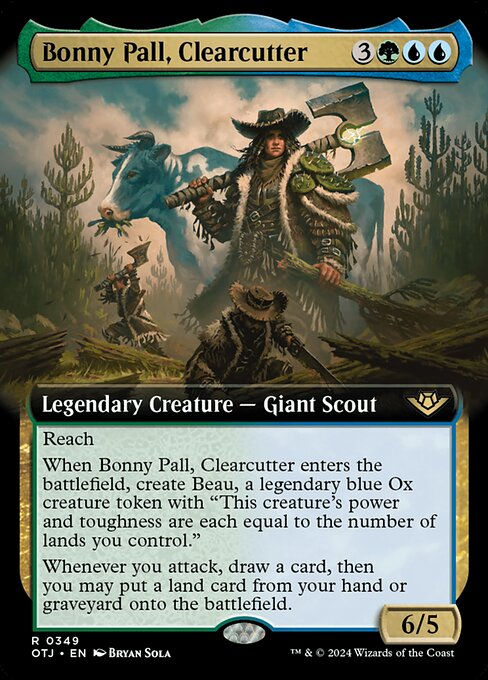 Bonny Pall, Clearcutter (otj) (349) / Extended Art