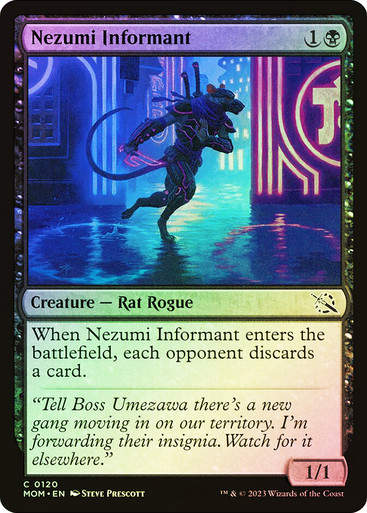 Nezumi Informant (mom) / Foil