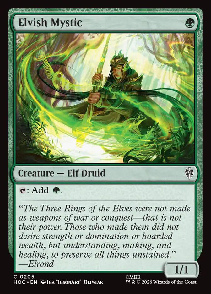 Elvish Mystic (HOC) (205)