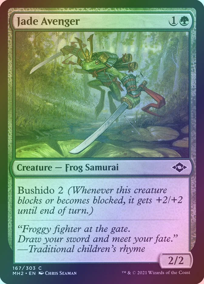 Jade Avenger (MH2) (167) / Foil
