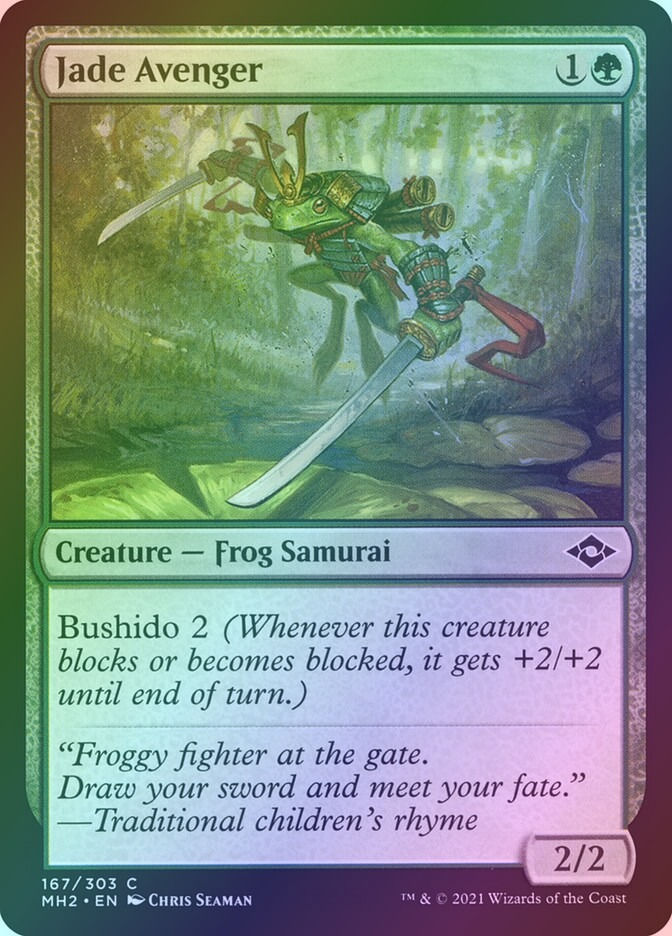 Jade Avenger (MH2) (167) / Foil