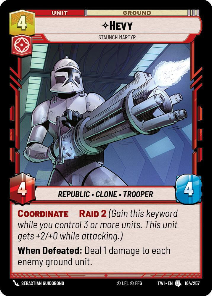 Hevy - Staunch Martyr (TWI) (164/257) / Foil