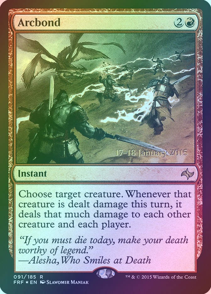 Arcbond (PFRF) (91s) / Foil