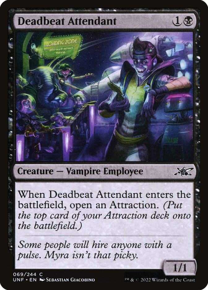 Deadbeat Attendant (UNF) (69)