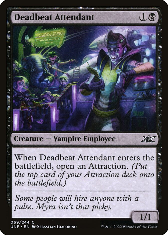 Deadbeat Attendant (UNF) (69)