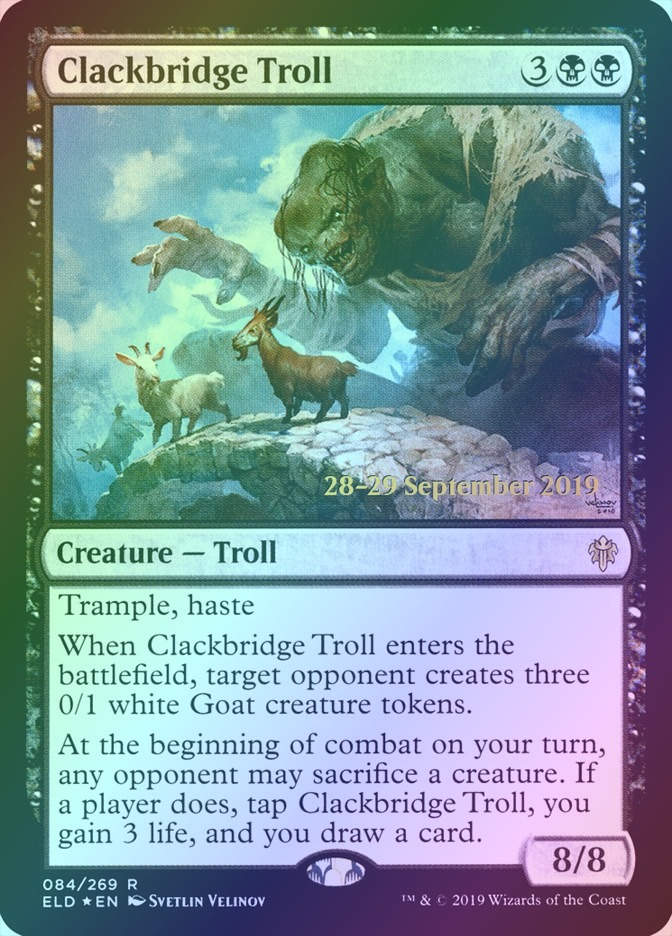 Clackbridge Troll (PELD) (84s) / Foil