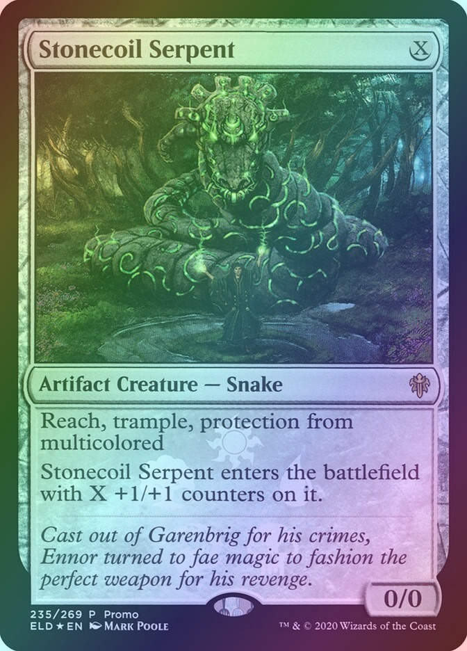 Stonecoil Serpent (PELD) (235★) / Foil