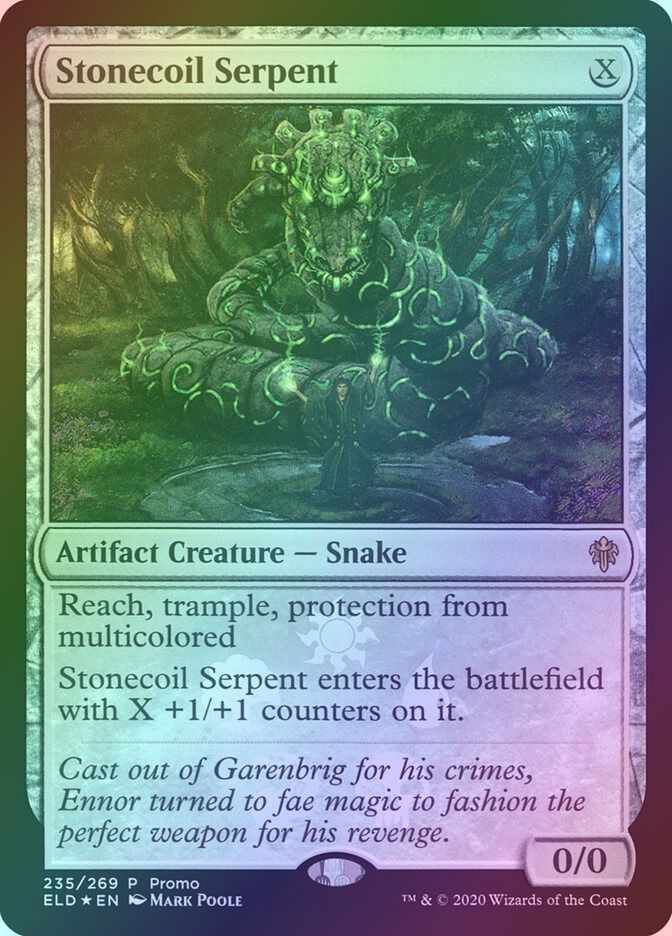 Stonecoil Serpent (PELD) (235★) / Foil