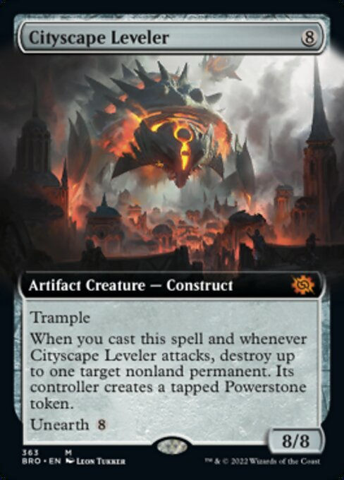 Cityscape Leveler (BRO) / Extended Art Foil