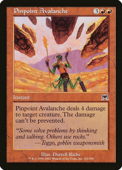 Pinpoint Avalanche (ONS)