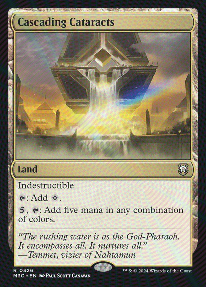 Cascading Cataracts (M3C) (326) / Ripple Foil