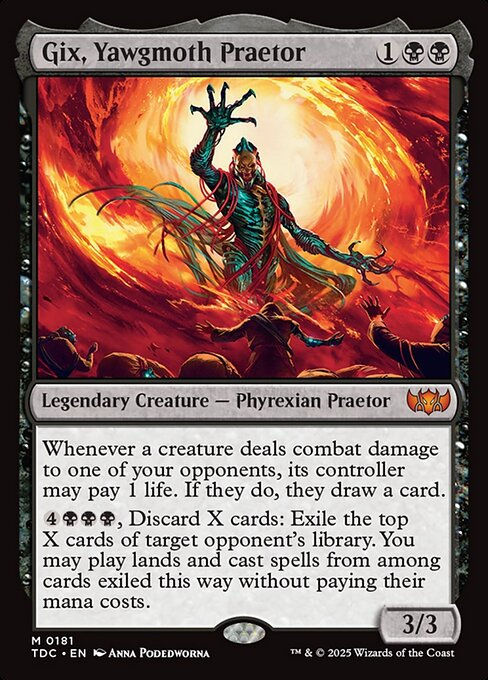 Gix, Yawgmoth Praetor (TDC) (181)