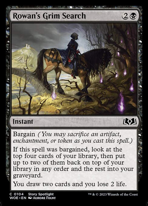 Rowan's Grim Search (woe)