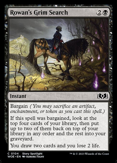Rowan's Grim Search (woe)