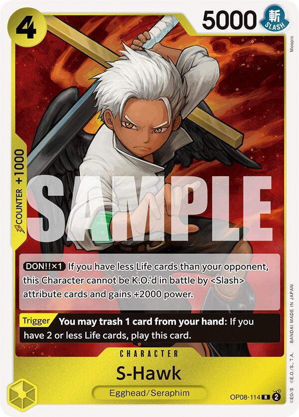 S-Hawk (OP08-114) / Foil
