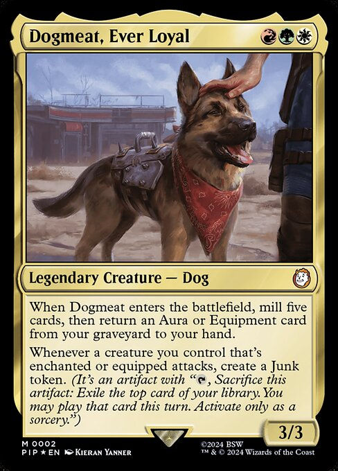 Dogmeat, Ever Loyal (pip) (2) / Foil