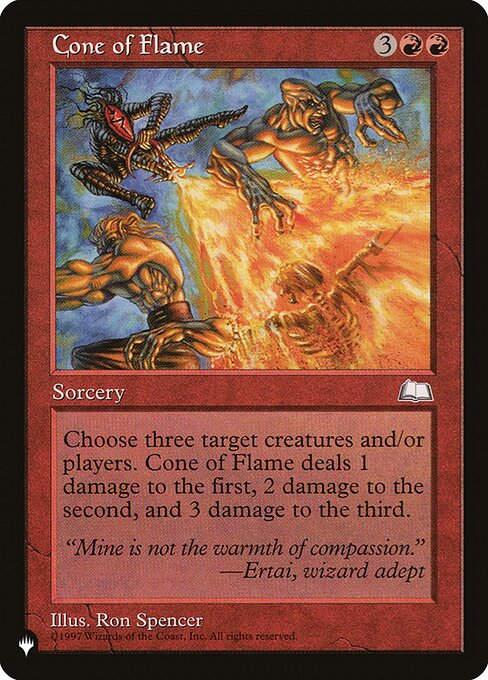 Cone of Flame (PLST) (WTH-95)