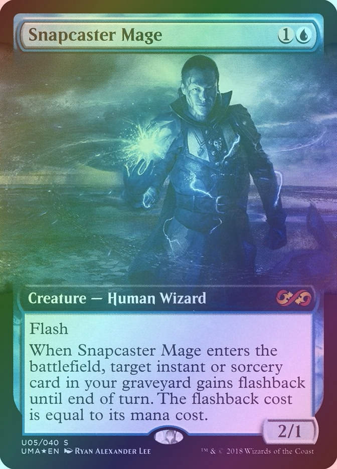 Snapcaster Mage (PUMA) (U5) / Extended Art / Foil