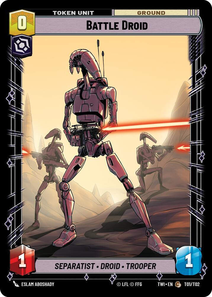Battle Droid // Clone Trooper (TWI) (T01 // T02)