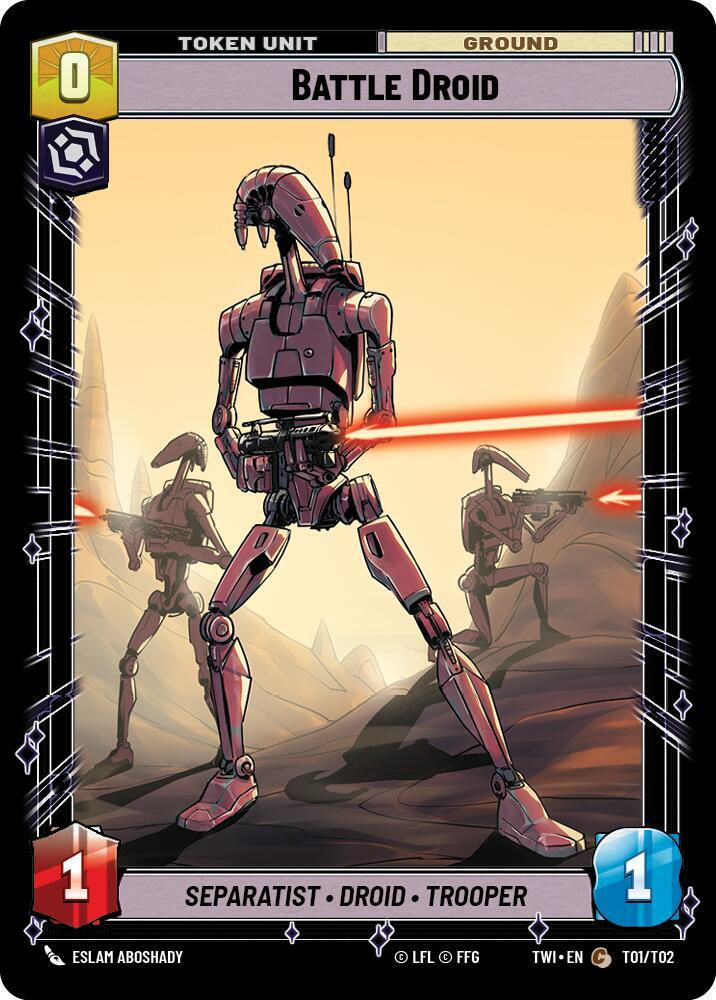 Battle Droid // Clone Trooper (TWI) (T01 // T02)