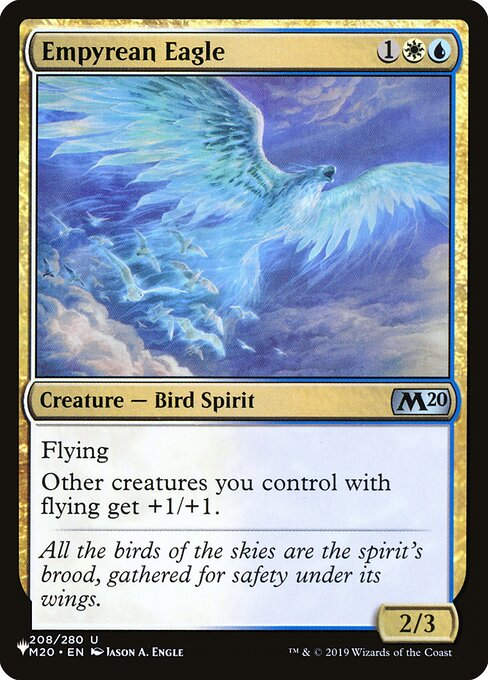 Empyrean Eagle (PLST) (M20-208)