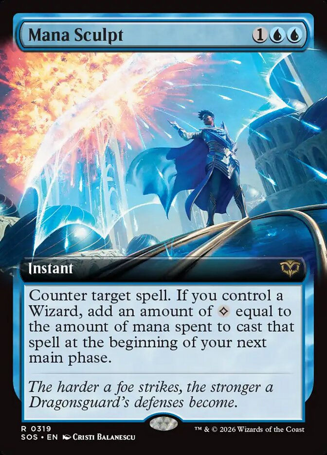 Mana Sculpt (SOS) (319) / Extended Art
