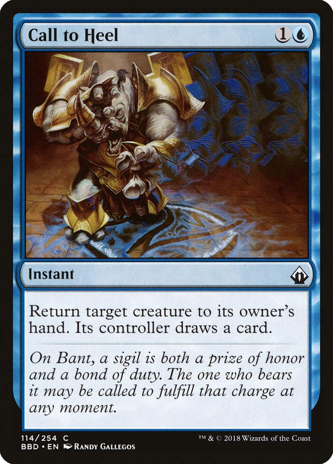 Call to Heel (BBD) (114) / Foil