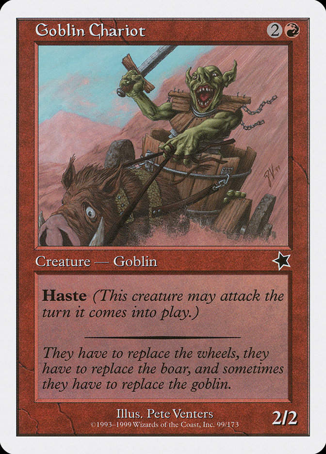 Goblin Chariot (S99) (99)