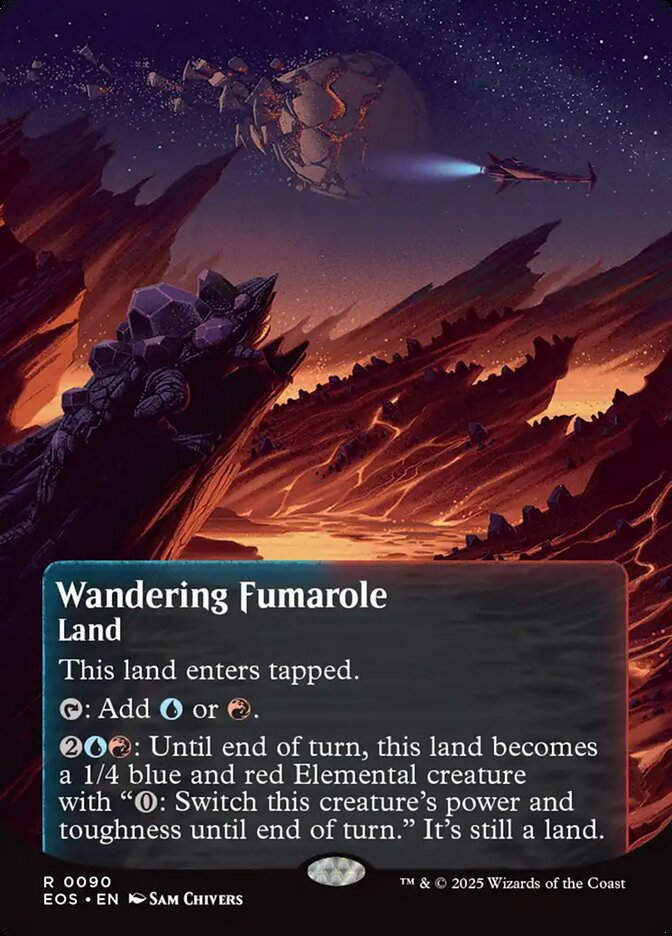 Wandering Fumarole (EOS) (90) / Borderless