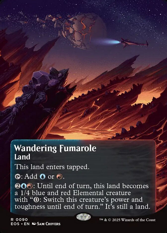 Wandering Fumarole (EOS) (90) / Borderless