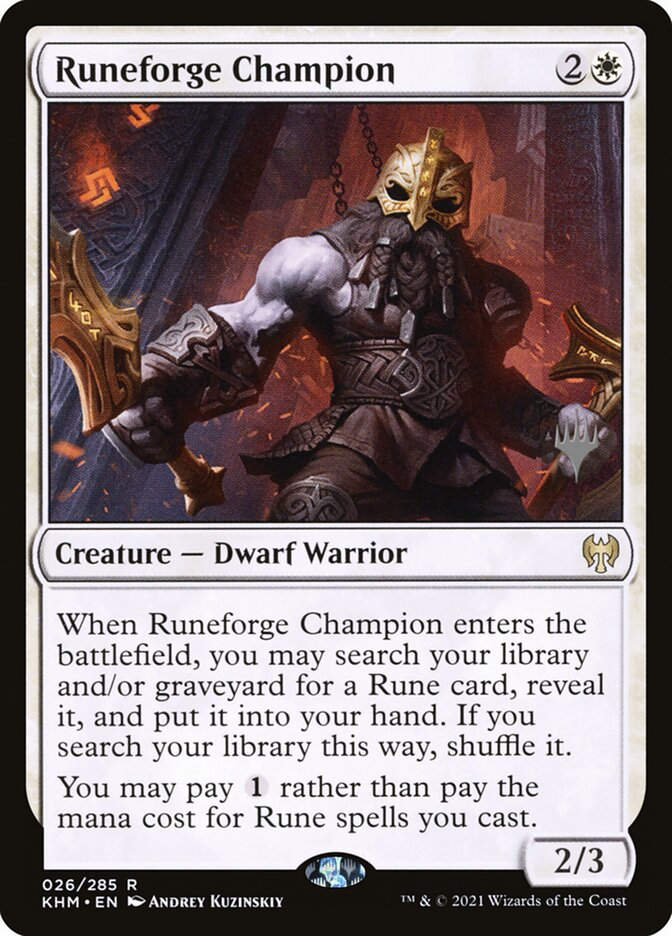 Runeforge Champion (PKHM) (26p)