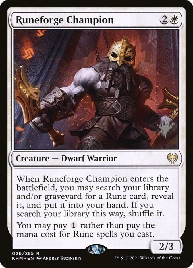 Runeforge Champion (PKHM) (26p)