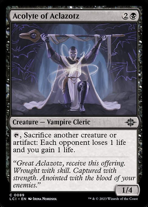 Acolyte of Aclazotz (lci)