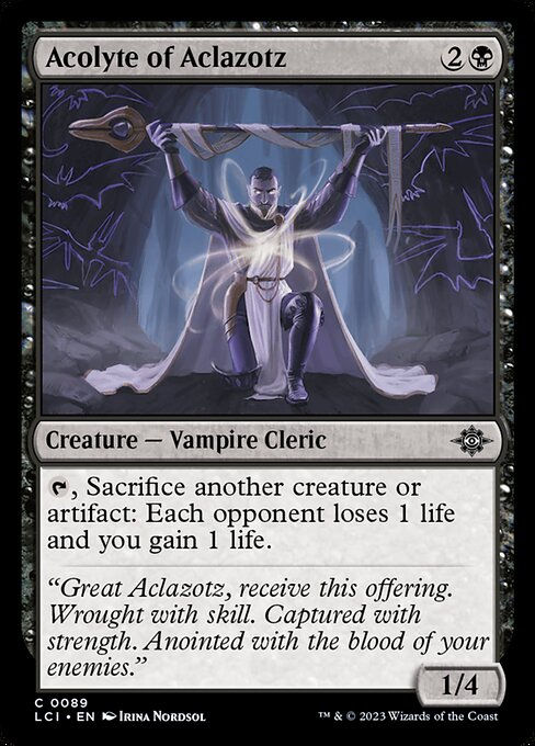 Acolyte of Aclazotz (lci)