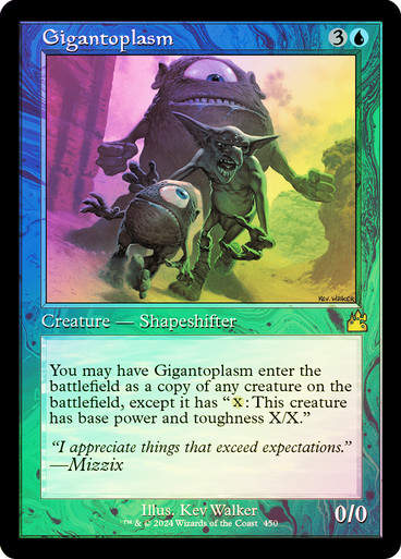 Gigantoplasm (rvr) (450) / Retro / Foil