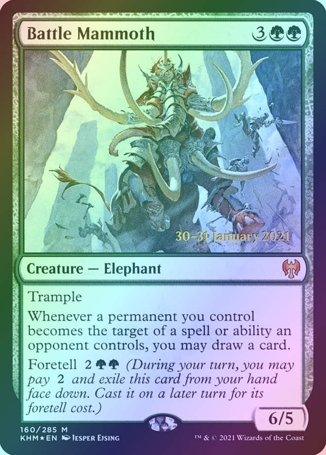 Battle Mammoth (PKHM) (160s) / Foil