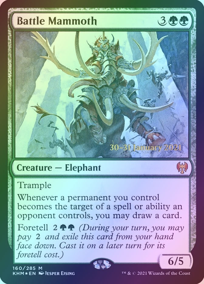 Battle Mammoth (PKHM) (160s) / Foil