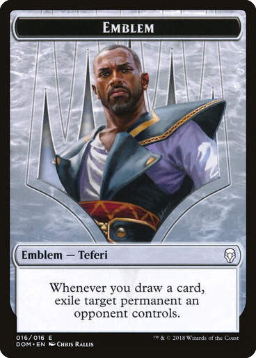 Teferi, Hero of Dominaria Emblem (TDOM)