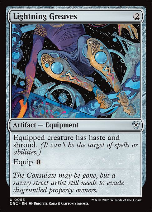 Lightning Greaves (DRC) (55)