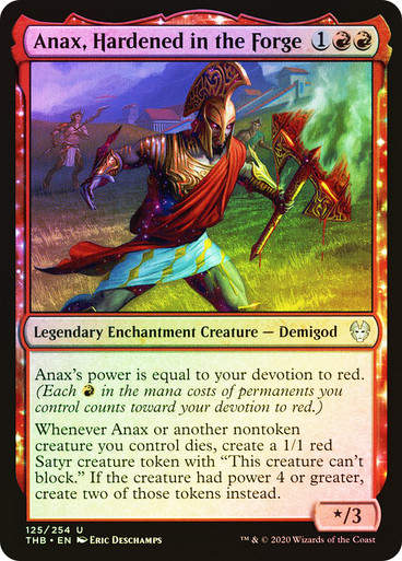 Anax, Hardened in the Forge (THB) (125) / Foil