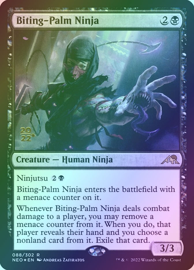 Biting-Palm Ninja (PNEO) (88s) / Foil