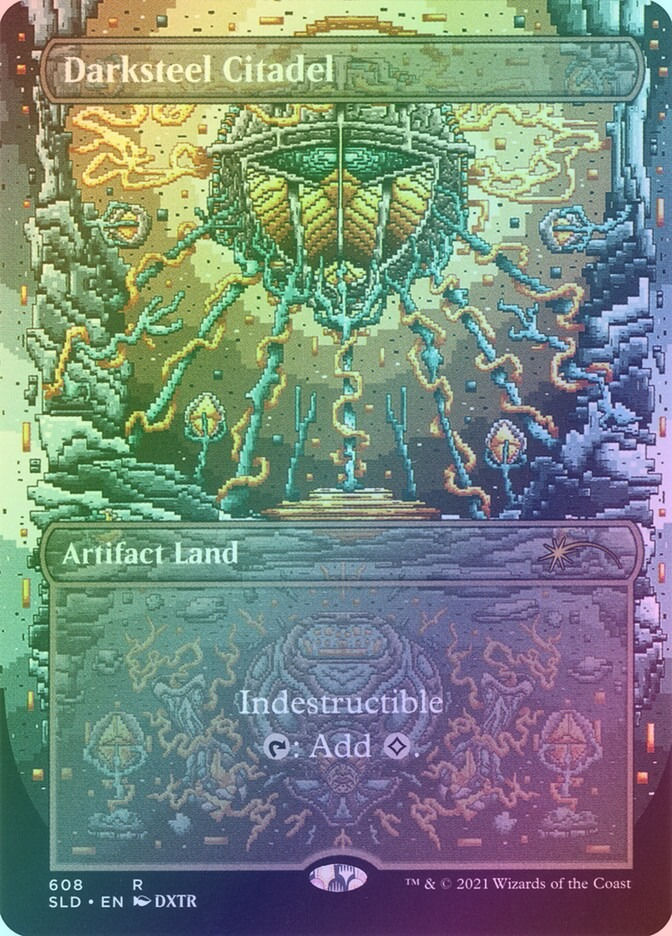 Darksteel Citadel (SLD) (608) / Borderless / Foil