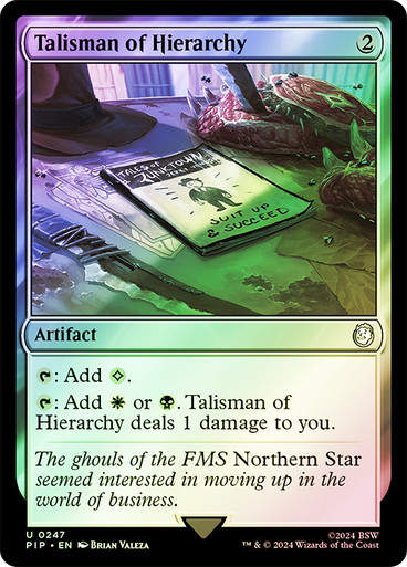 Talisman of Hierarchy (pip) (247) / Foil