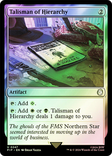 Talisman of Hierarchy (pip) (247) / Foil