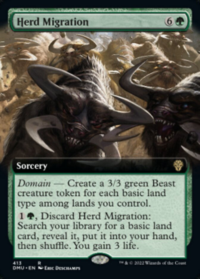 Herd Migration (DMU) / Extended Art