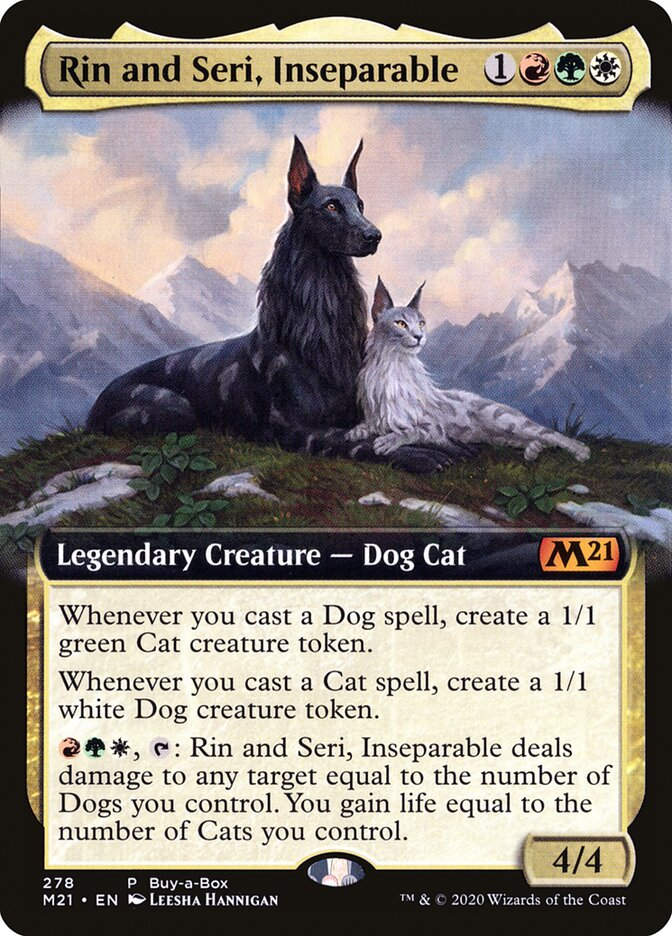 Rin and Seri, Inseparable (M21) (278) / Extended Art